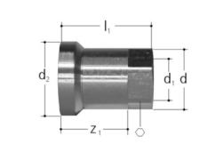 Sanipex insert femelle multicouches passage intégral - Georg Fischer