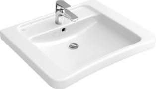 Architectura Vita lavabo percé 1 trou avec trop plein - Villeroy & Boch