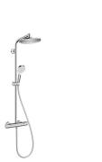 Showerpipe Crometta S240 1 jet colonne de douche thermostatique - Hansgrohe