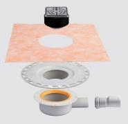 Kerdi Drain siphon complet avec grille design - Schluter