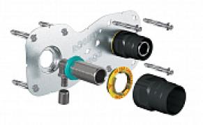 Robifix + sortie de cloison entraxe 150 à sertir - Watts