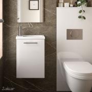 Micro meuble lave mains synthèse - Salgar