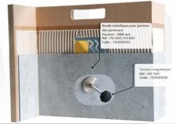 Vipanel bande métal entre panneaux - Roth