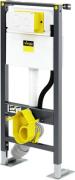 Bâti-support pour WC+ plaque blanche - Viega