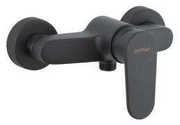 Domao mitigeur de douche mural noir mat - Paini