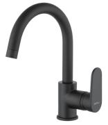 Domao mitigeur lavabo bec haut C2 noir mat - Paini