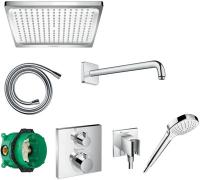 Pack encastré Crometta E 240 Ecostat Square - Hansgrohe