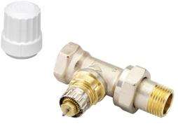 Corps de robinet droit 1/2 Danfoss