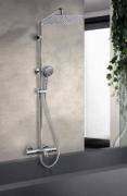 Domao 200 colonne de douche thermostatique Hybride - Paini