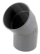 Coude PVC à coller 45° mâle/femelle - Nicoll