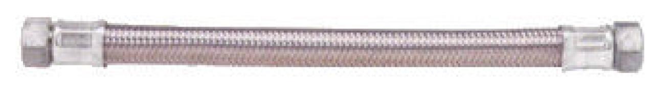 Flexible Chauffage/Sanitaire tresse inox femelle/femelle - Pbtub