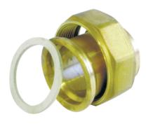 Profipress raccord 2 pièces laiton écrou tournant / à sertir femelle - Viega