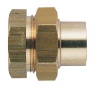 Raccord laiton 3 pièces taraudé / à souder femelle 340gcu - Riquier