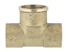 Té laiton taraudé / à souder femelle 130gcu - Riquier
