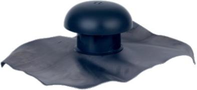 Chapeau de toiture avec collerette d'étanchéité - Nicoll