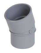 Coude PVC à coller 20° mâle/femelle - Nicoll