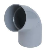 Coude PVC à coller 67° mâle/femelle - Nicoll