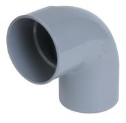 Coude PVC à coller 87° mâle/femelle - Nicoll