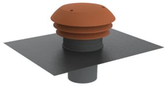 Chapeau de sortie de toiture - Axelair