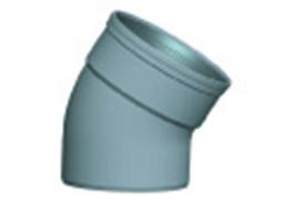 Coude sdr41 CR8 - 30° mâle/femelle - Dyka