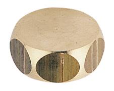 Bouchon laiton femelle 300 - Riquier