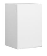 Meuble haut suspendu mélaminé blanc - Moderna