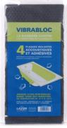 Jeu de 4 vibraloc insonorisation baignoire - Lazer