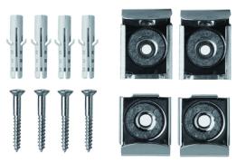 Jeu de 4 fixations miroir - Sanith