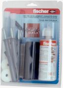 Fixation chauffe eau - scellement chimique -  Fischer