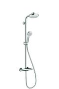 Showerpipe Crometta 160 colonne de douche thermostatique - Hansgrohe