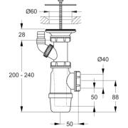Bonde à grille évier - Ideal Standard