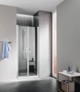 Cada XS porte 2 battants - Argent Poli - verre clair Cadaclean - Roth