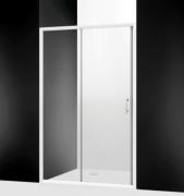 Equi porte coulissante grande largeur - Blanc - Verre Clair - Roth