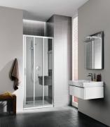 Cada XS porte coulissante - Argent Poli - Verre Clair Cadaclean - Roth
