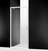 Equi porte pivotante - Blanc - Verre Clair - Roth