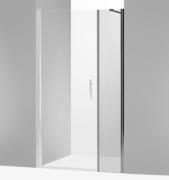 Equi paroi pivotante avec fixe en prolongement - Argent Poli - Verre Clair - Roth