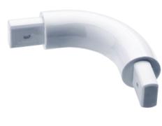 Coude de liaison 90° sortant POLYALU - Pellet
