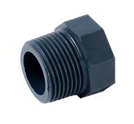 Bouchon PVC pression fileté - Nicoll