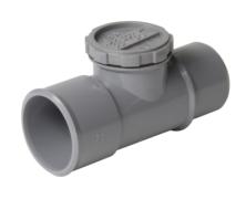 Té de visite PVC à coller mâle/femelle - Nicoll