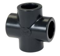 Croix PVC pression 90° à coller - Nicoll
