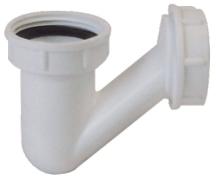 Siphon bidet forme P - Nicoll