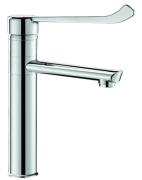 Mitigeur évier ou auge avec bec haut orientable - Delabie