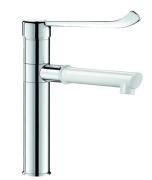 Mitigeur évier ou auge avec bec haut orientable BIOCLIP - Delabie