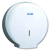 Distributeur de papier wc grand modèle ABS pour bobine de 400 mètres - Delabie