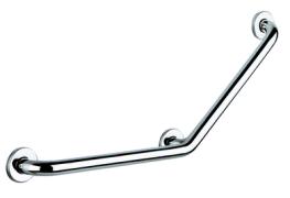 Barre de relèvement coudée 135° 3 points de fixation diamètre 32 mm - Delabie