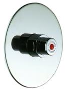 Tempostop robinet de douche encastré avec rosace - Delabie