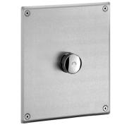 Robinet TEMPOFLUX 1 encastre avec plaque inox Delabie