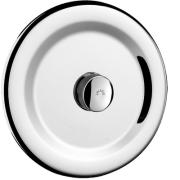 Robinet TEMPOFLUX 1 encastre avec rosace chromee Delabie