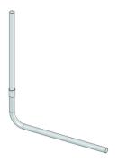 Tube pour TEMPOCHASSE/TEMPOFLUX Delabie