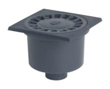 Siphon de sol sortie verticale grande garde d'eau - Nicoll